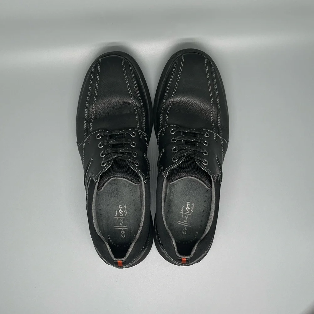 Clarks Cotrell Leather Oxford Dress Shoes Men’s‎ Sz 10